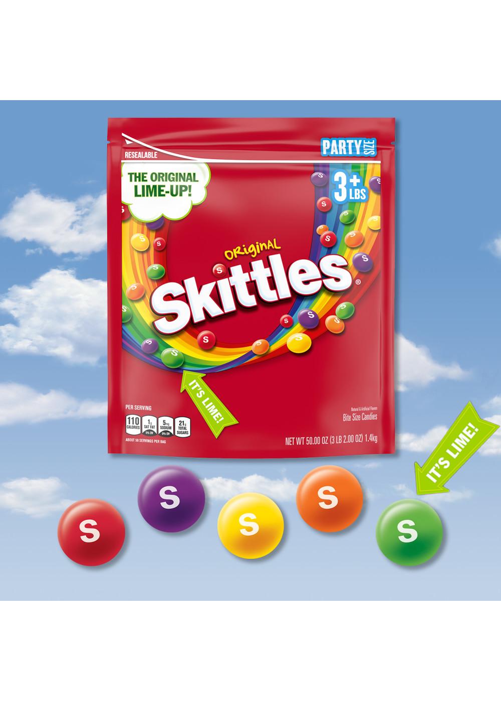 Skittles Original Chewy Candy - Party Size; image 2 of 5