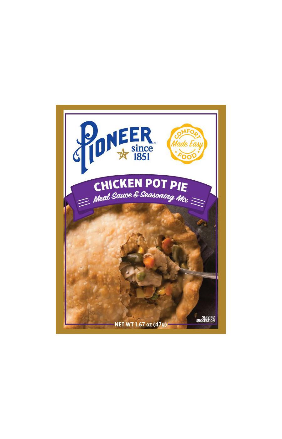 Pioneer Brand Chicken Pot Pie Meal Sauce & Seasoning Mix; image 1 of 2