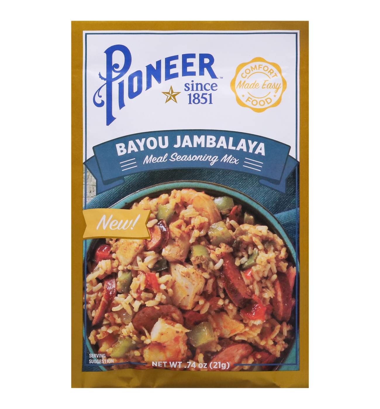 Pioneer Bayou Jambalaya Meal Seasoning Mix; image 1 of 2