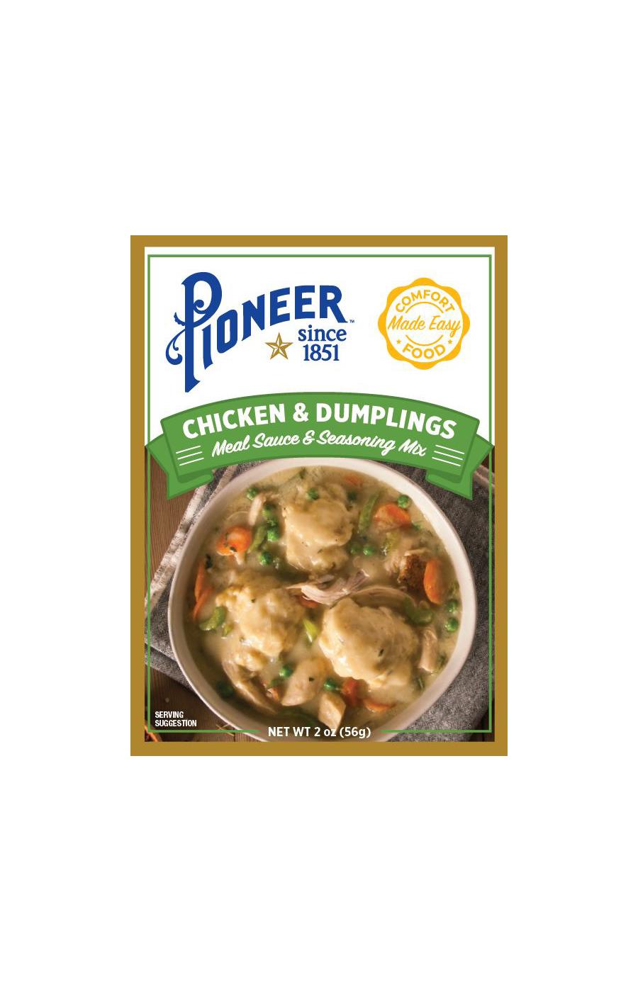 Pioneer Chicken & Dumplings Meal Sauce & Seasoning Mix; image 1 of 2