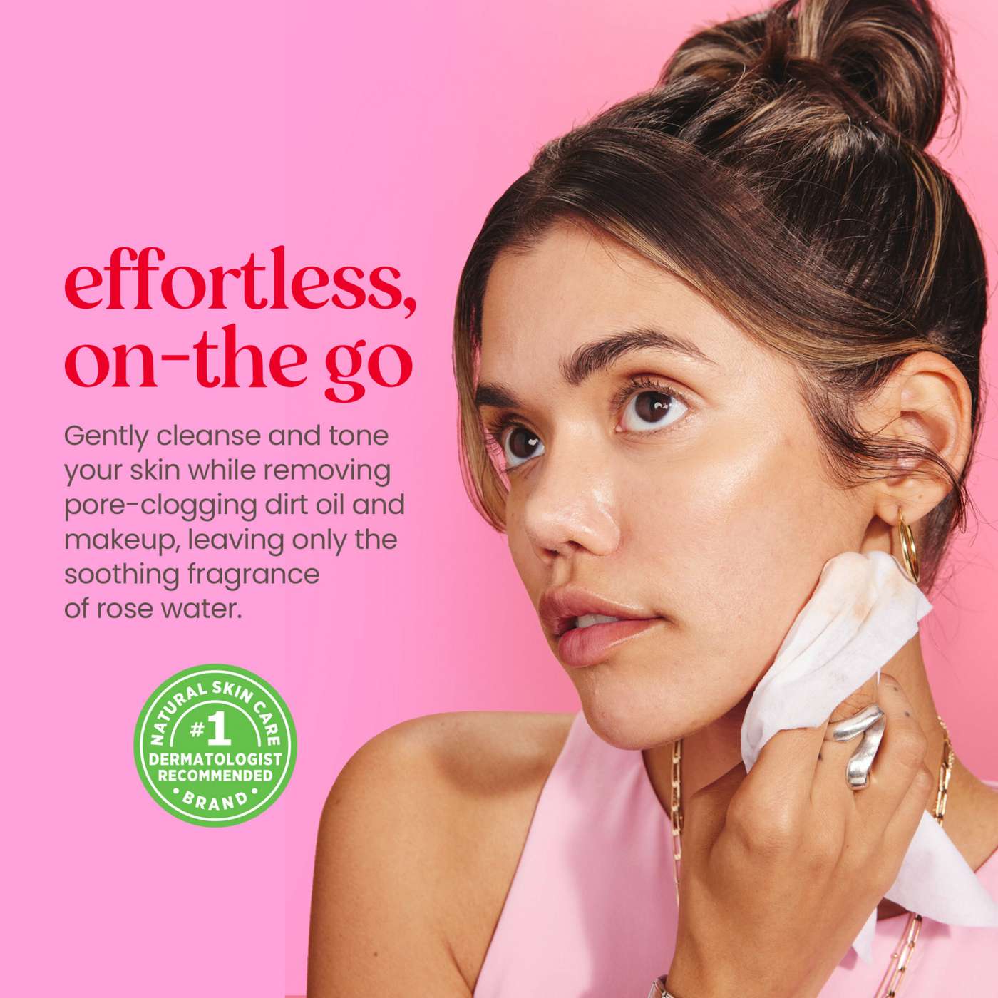 Burt's Bees Micellar Facial Towelettes with Rose Water; image 12 of 13