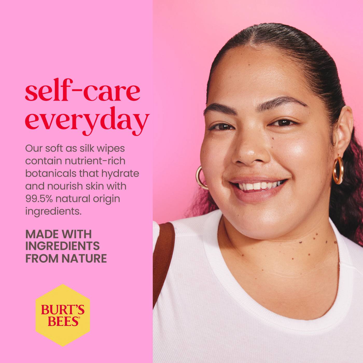 Burt's Bees Micellar Facial Towelettes with Rose Water; image 13 of 13