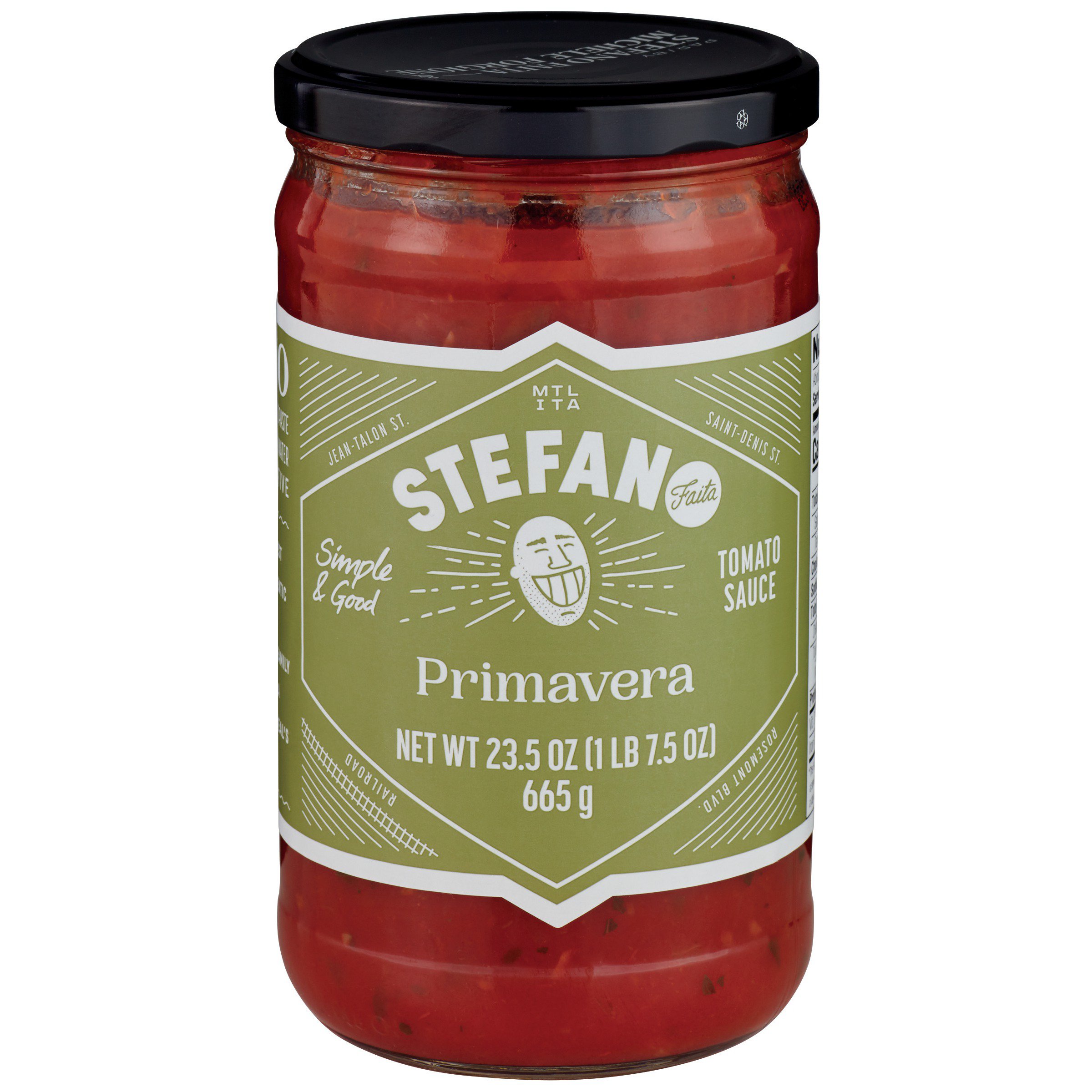 Stefano Faita Primavera Tomato Sauce Shop Pasta Sauces At H E B   003205004