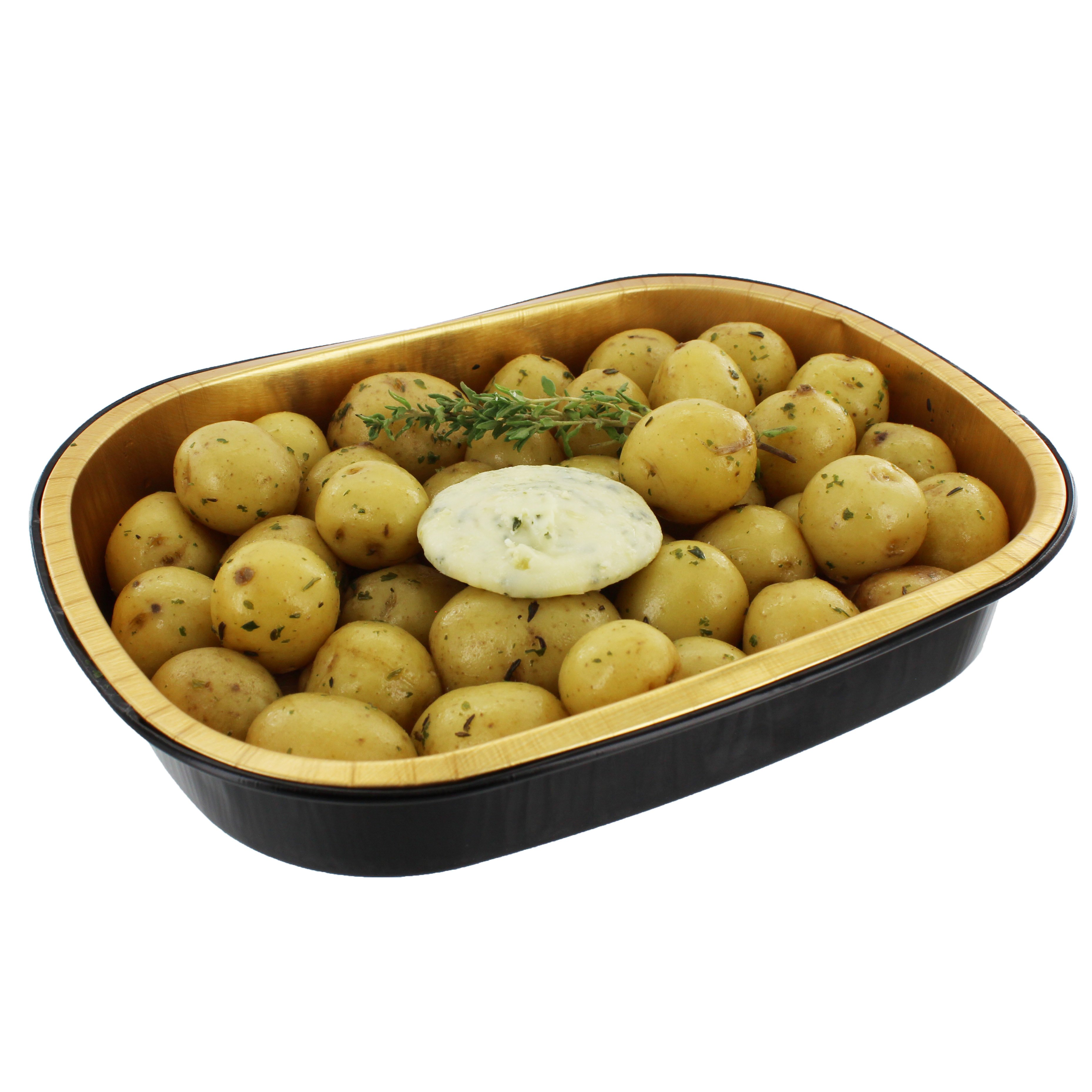 HEB Meal Simple Petite Marble Potatoes with Garlic Parmesan Butter