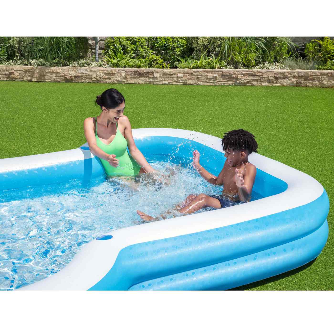 Inflatable best sale lounge pool