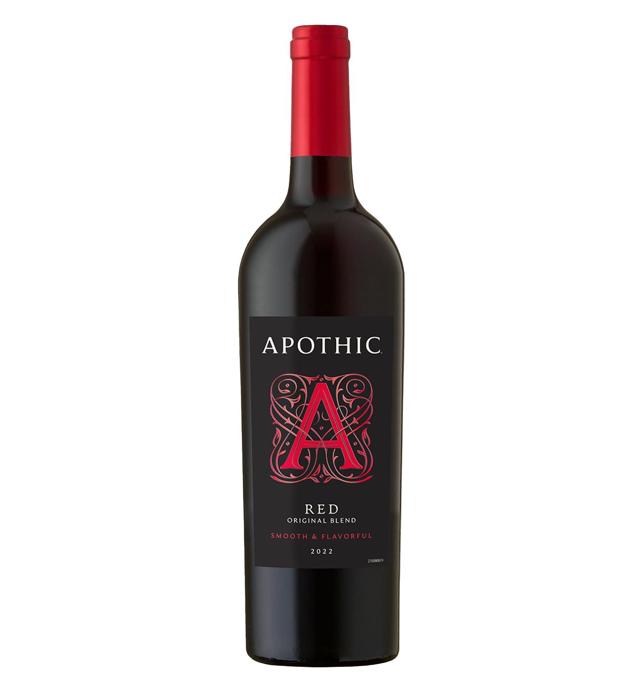 Apothic Red Blend Red Wine, 750ml Bottle