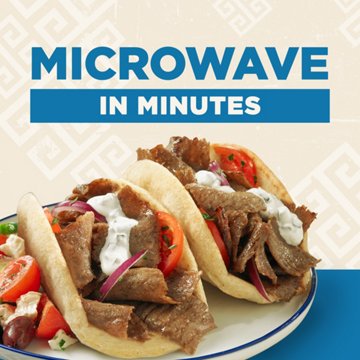 Opaa! Frozen Ready Carved Beef & Lamb Gyros Slices, 12 oz