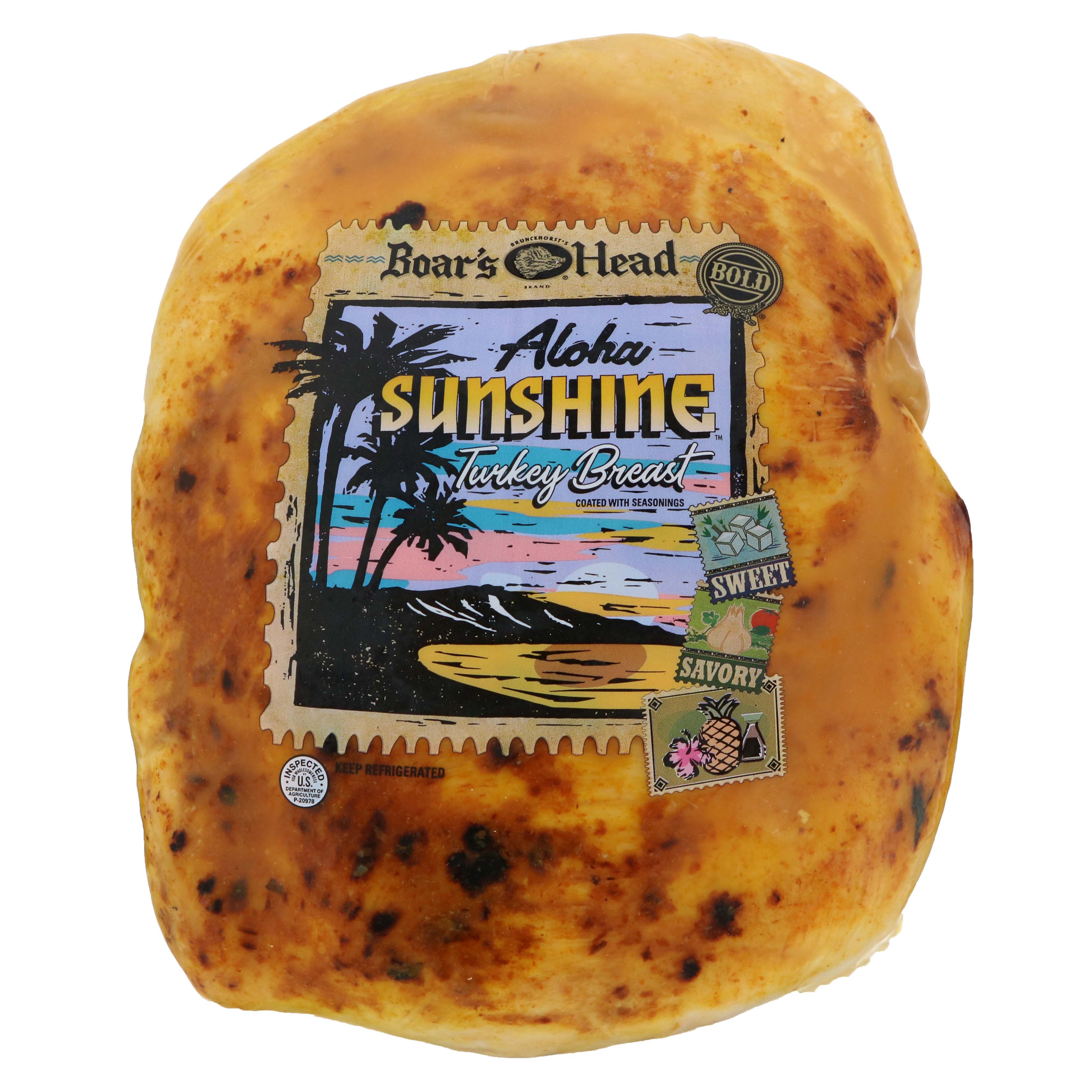 Boar's Head Aloha Sunshine Turkey Breast Shop Meat at HEB