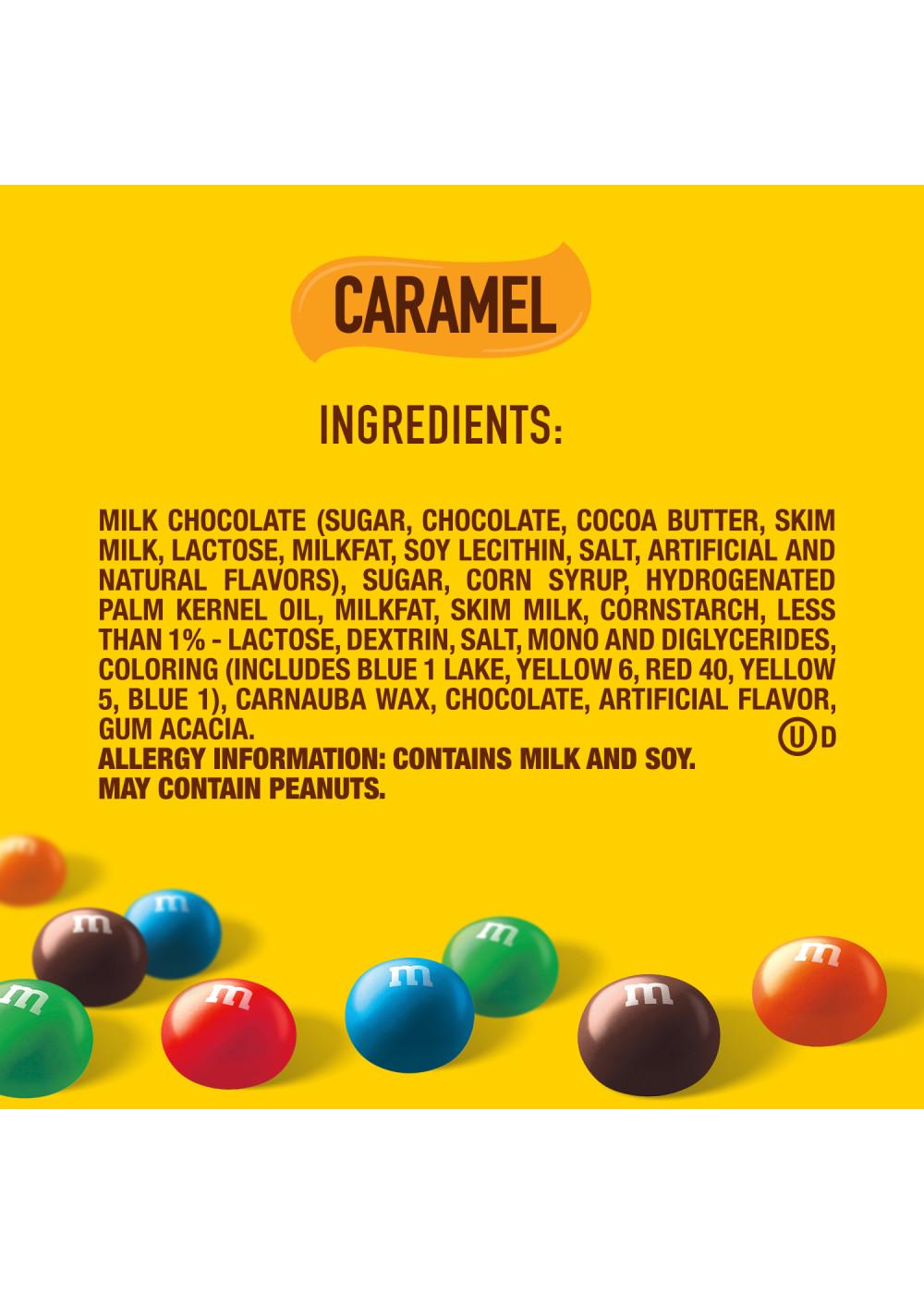 M&M's Caramel Chocolate Candy, Party Size; image 3 of 6