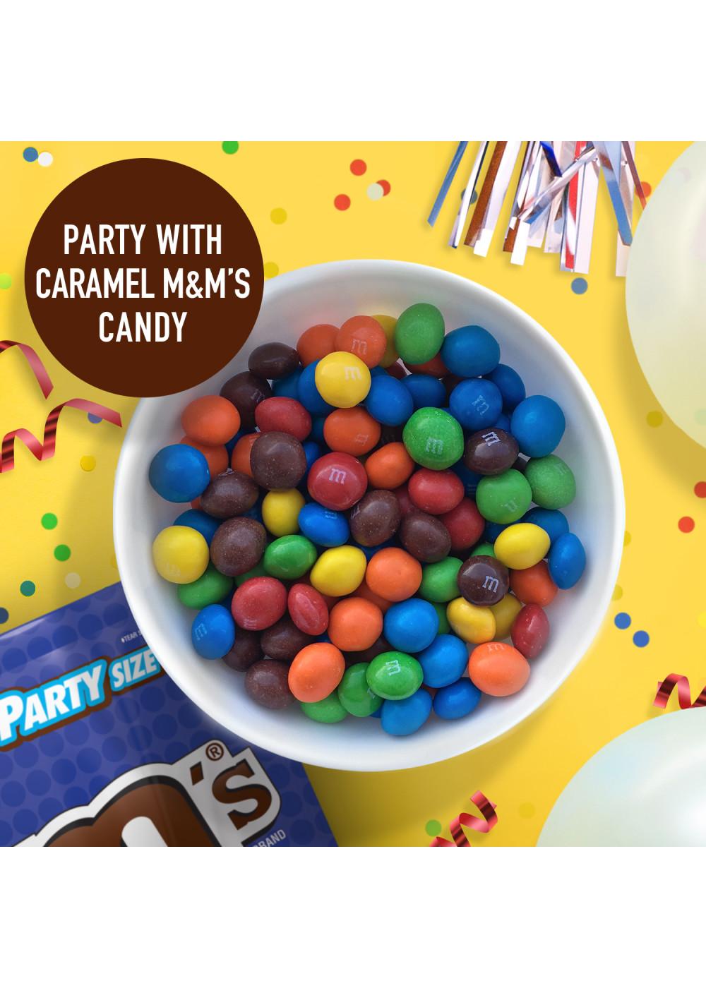 M&M's Caramel Chocolate Candy, Party Size; image 6 of 6