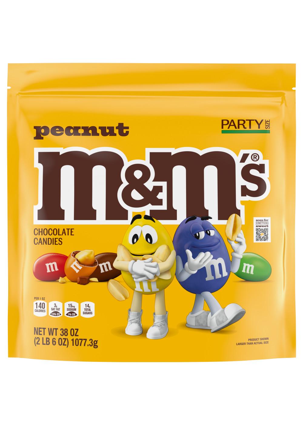 M&M'S Peanut Butter Chocolate Candy - Party Size - Shop Candy at H-E-B