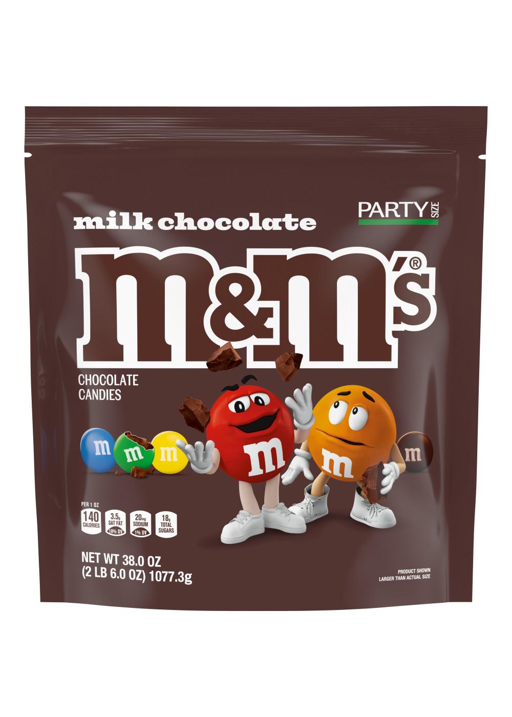 M&M'S Milk Chocolate Candy - Party Size; image 3 of 10