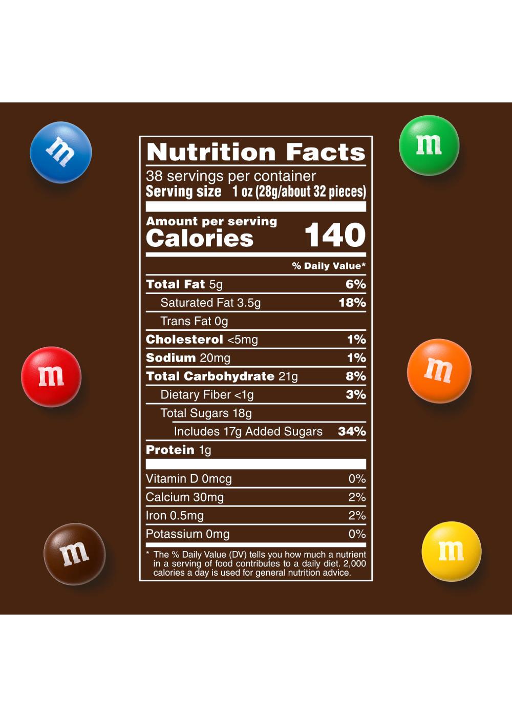 M&M'S Milk Chocolate Candy - Party Size; image 7 of 10