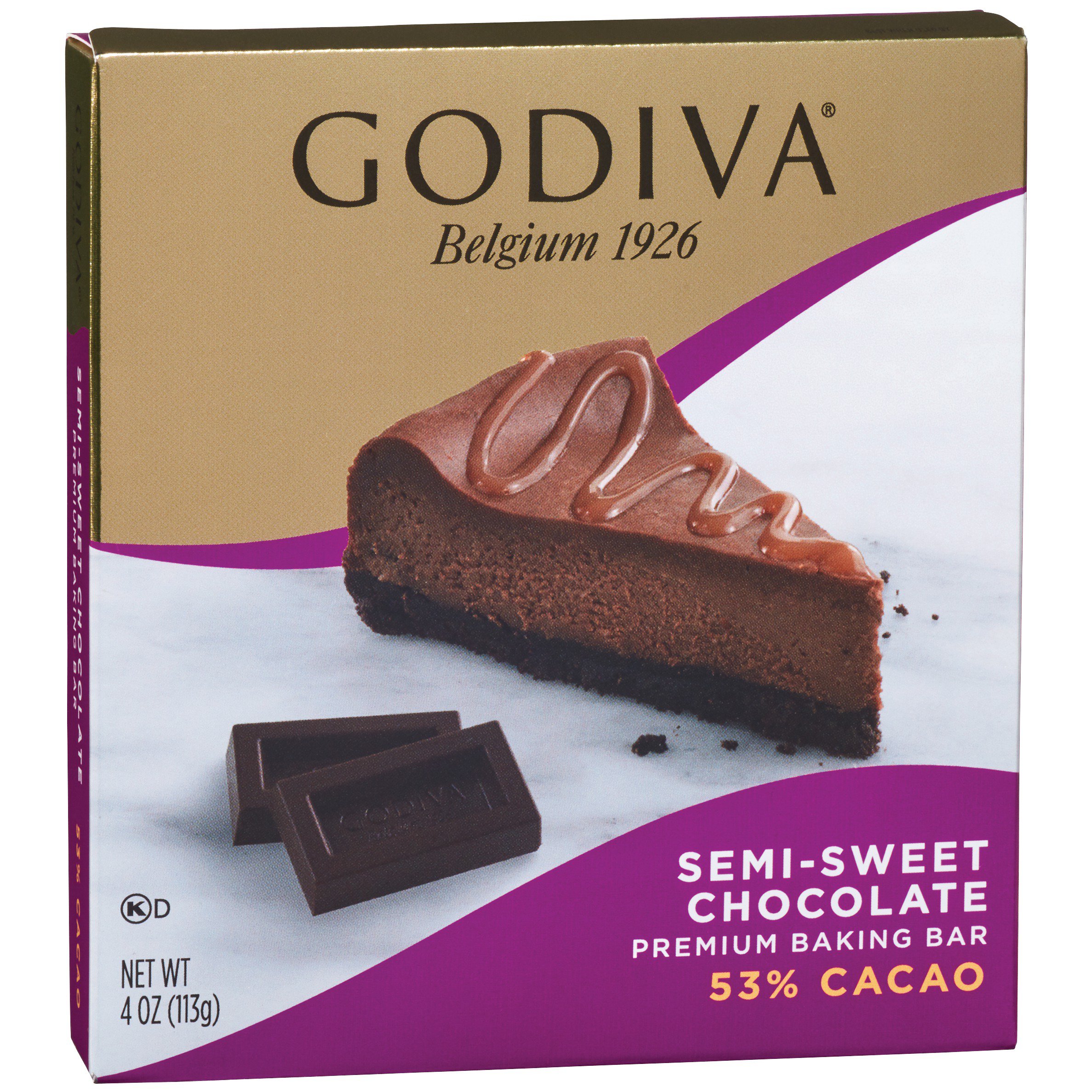 Godiva Semi-Sweet Chocolate Baking Bar - Shop Baking Chocolate ...