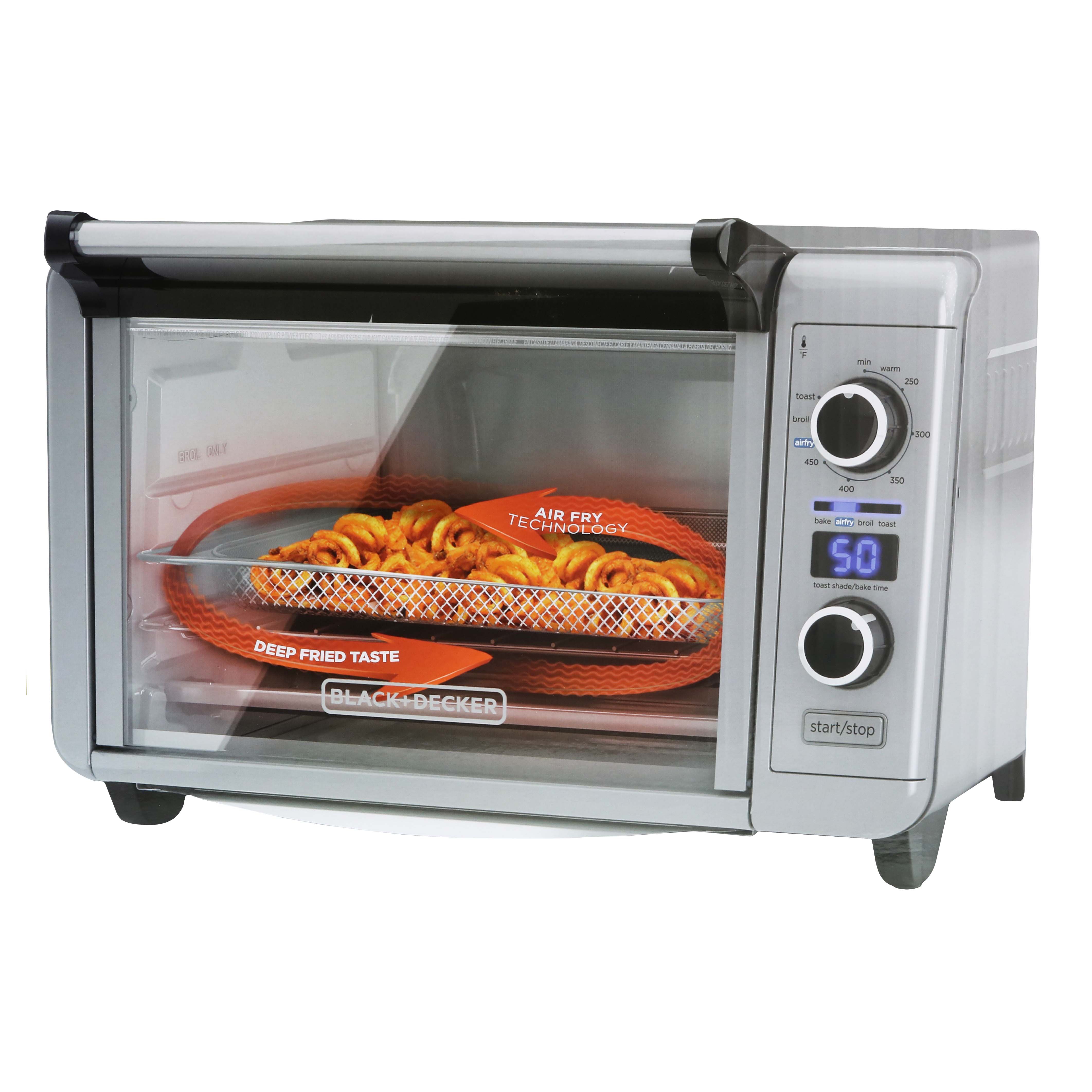 Black Decker Crisp N Bake Air Fryer Toaster Oven Shop Appliances   003216585