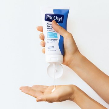 PanOxyl Creamy Acne Wash 4% Benzoyl Peroxide, 6 oz