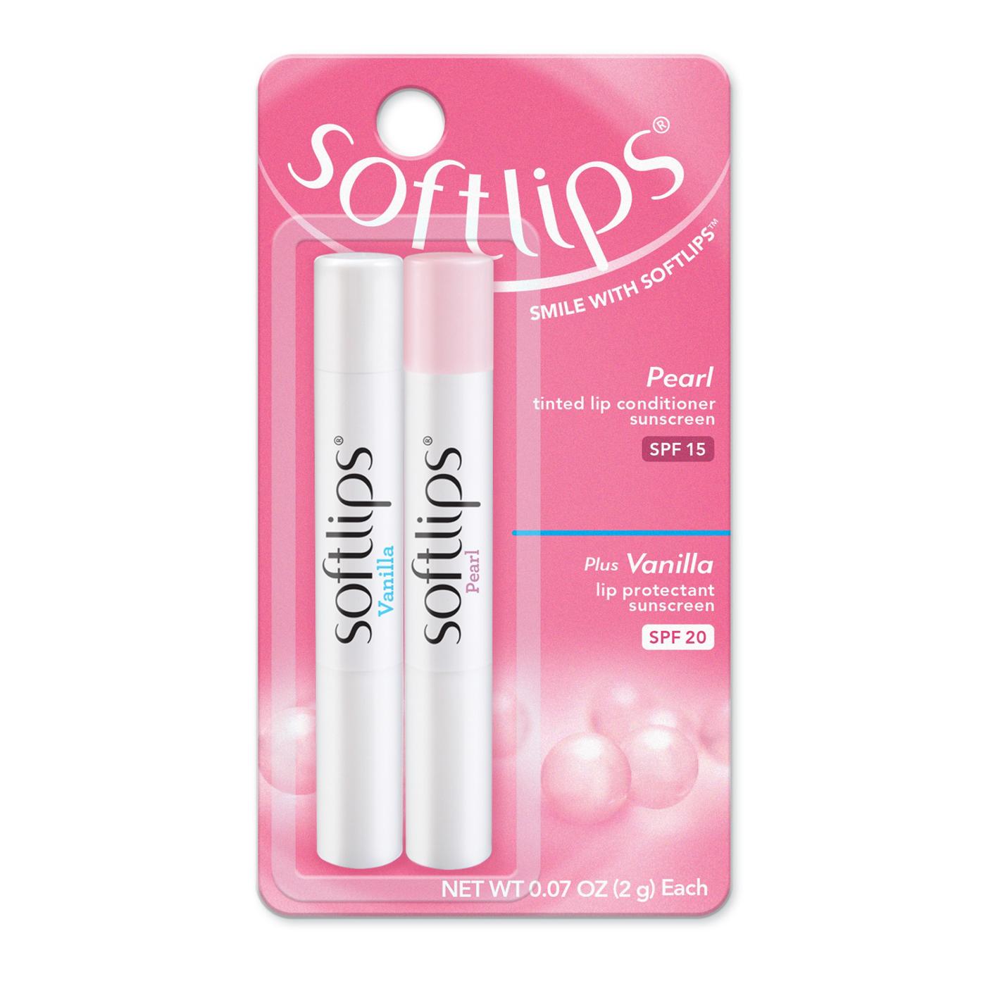 Softlips Vanilla & Pearl SPF 15 Tinted Lip Conditioner; image 1 of 8