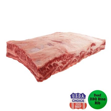 H-E-B Bone-In Whole Beef Dino Ribs - USDA Choice, Avg. 4.64 lbs