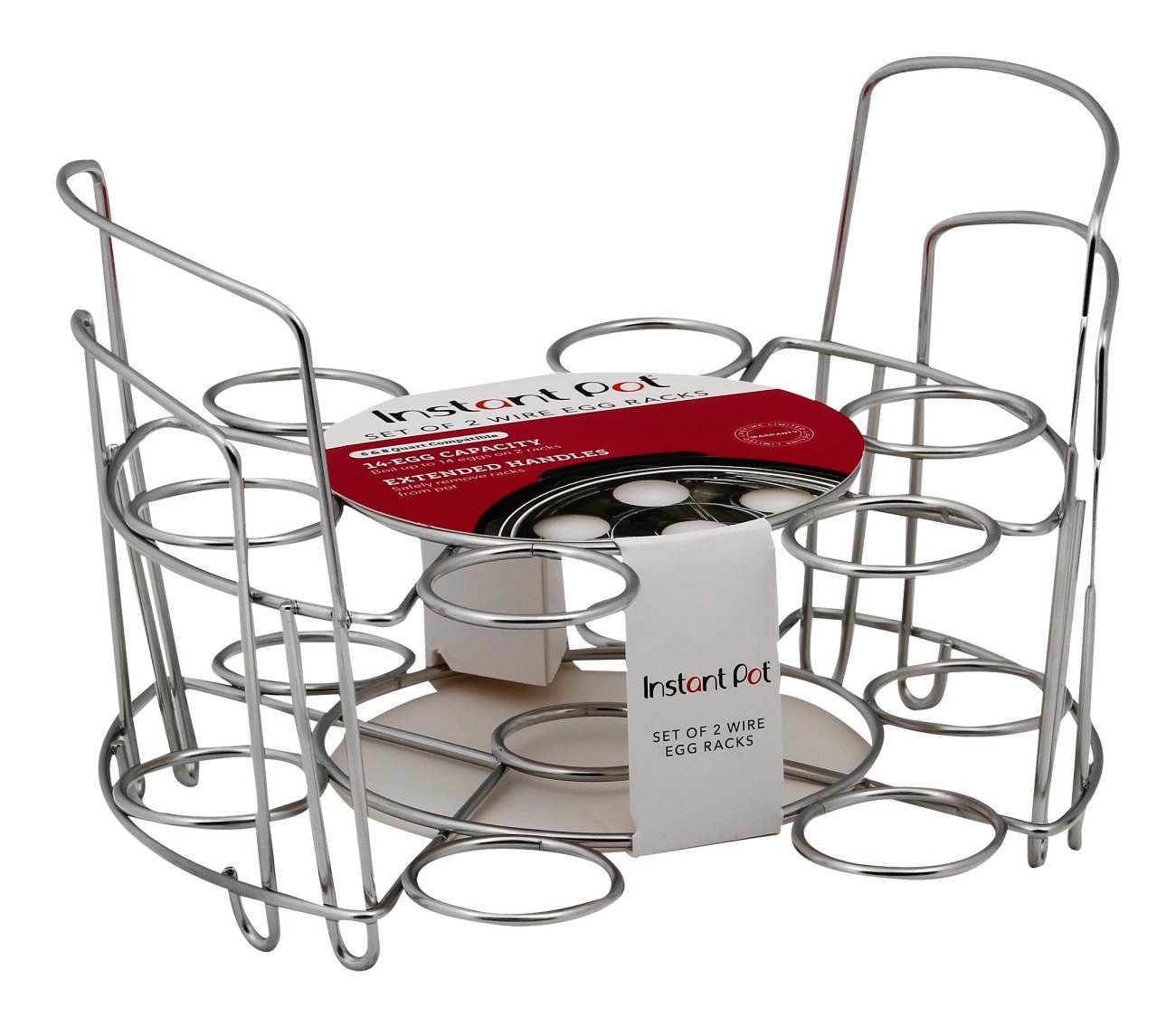 Instant Pot Stainless Steel Stack Wire Egg Racks Shop Appliances at HEB