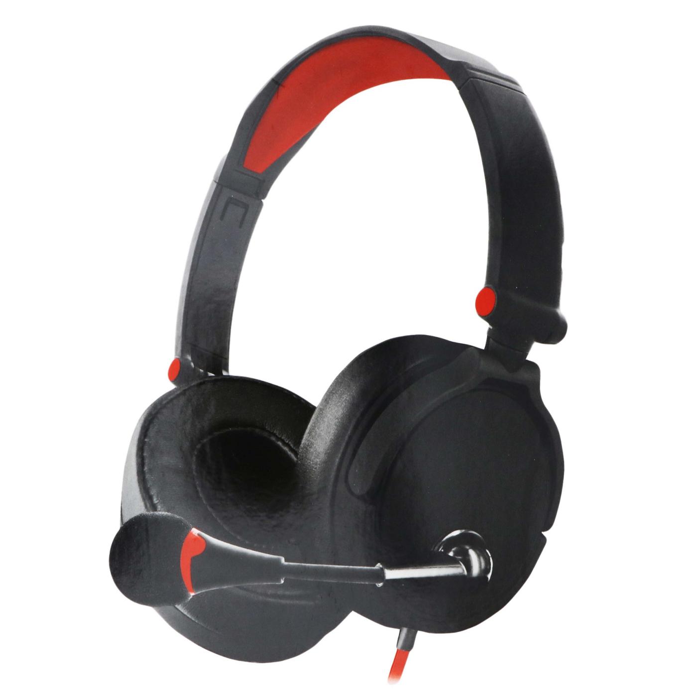 Sentry GX52 Red Gaming Headphones; image 1 of 3