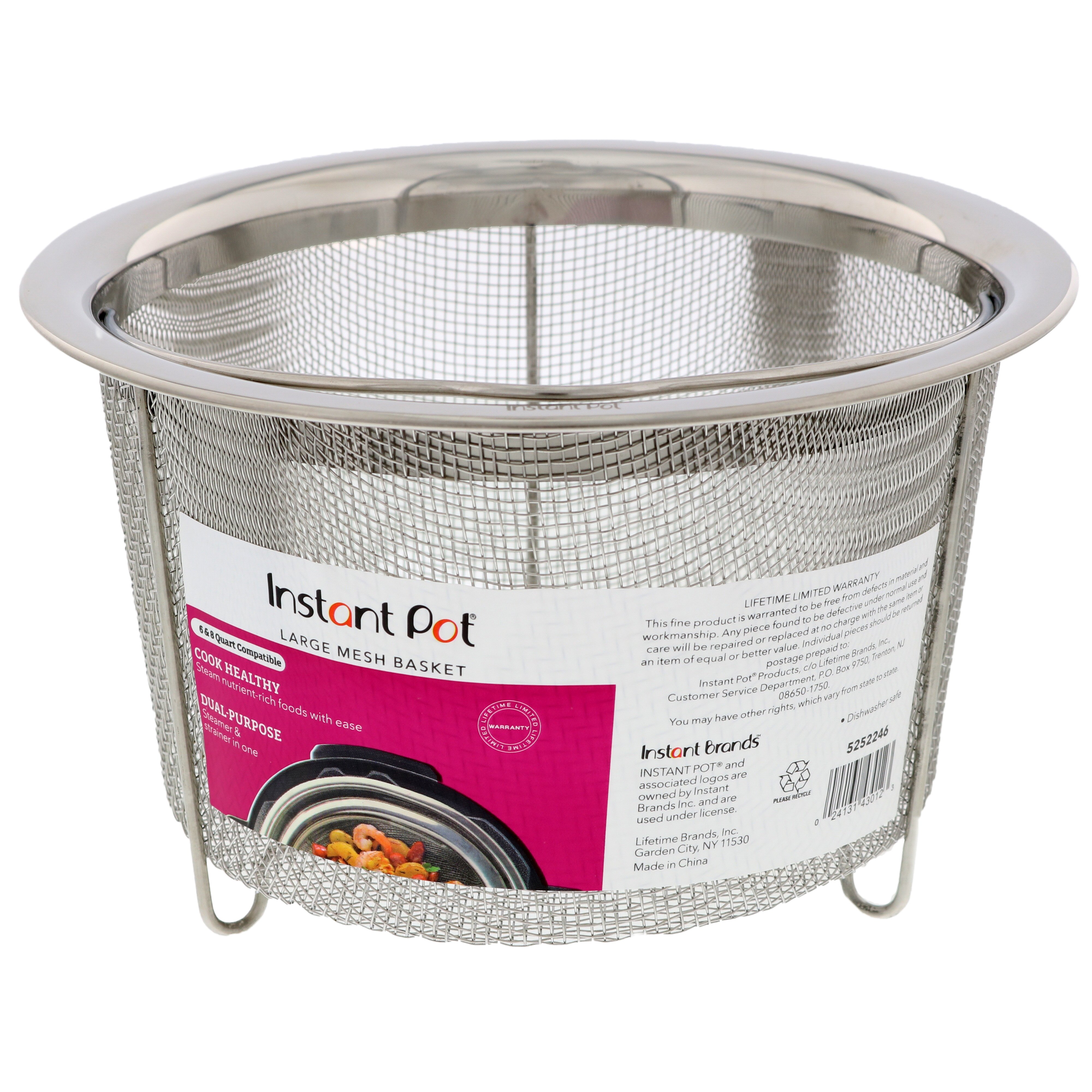 Instant Pot® Large Mesh Steamer Basket, 1 unit - Mariano's