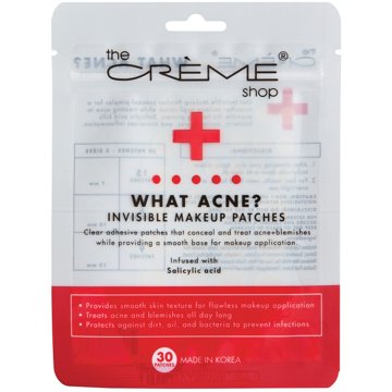 The Crème Shop What Acne? Invisible Makeup Patches, 30 ct