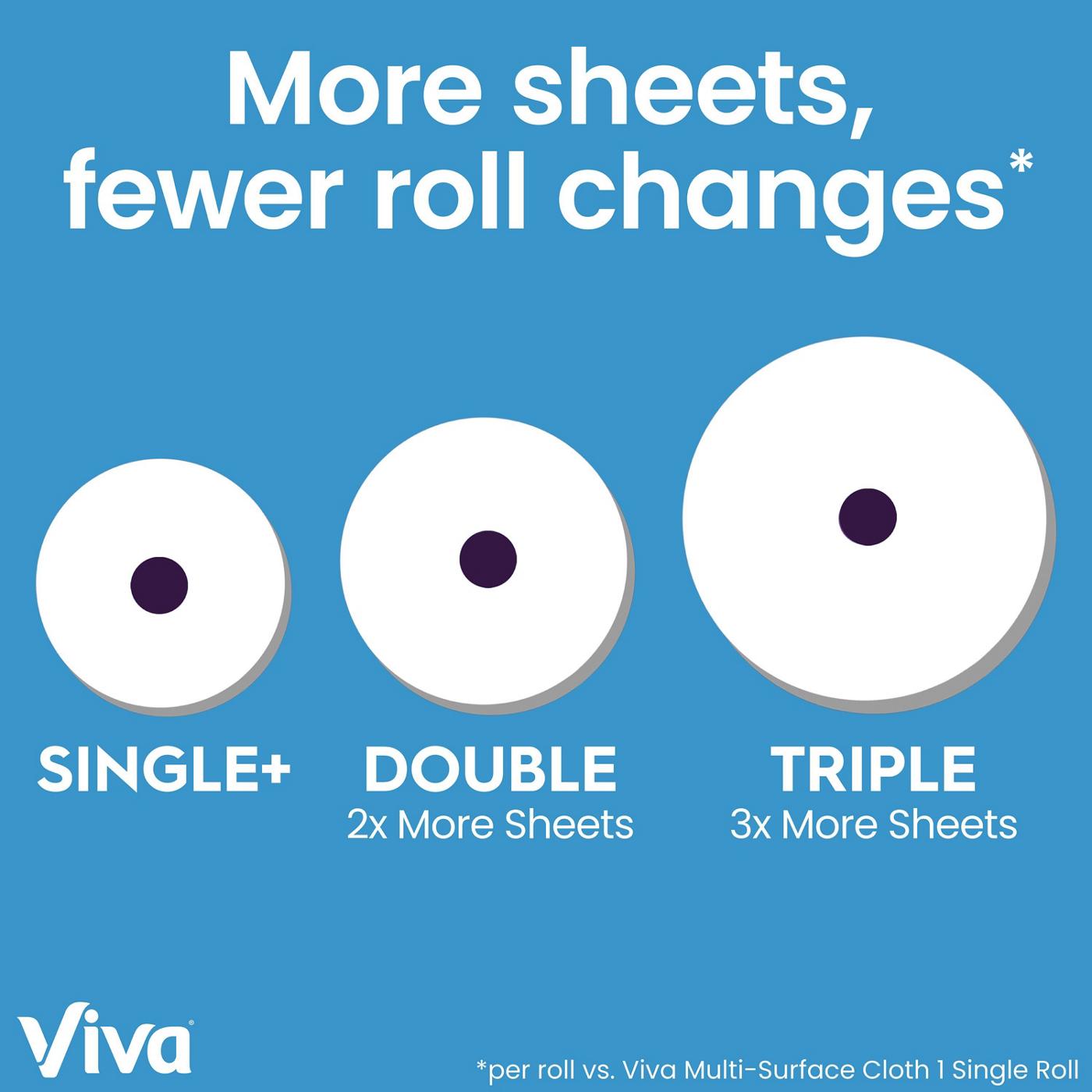 Viva Multi-Surface Cloth Choose-A-Sheet Double Roll Paper Towels; image 7 of 8
