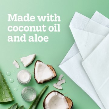 Kleenex Lotion Facial Tissues with Coconut Oil 4pk, 120 ct