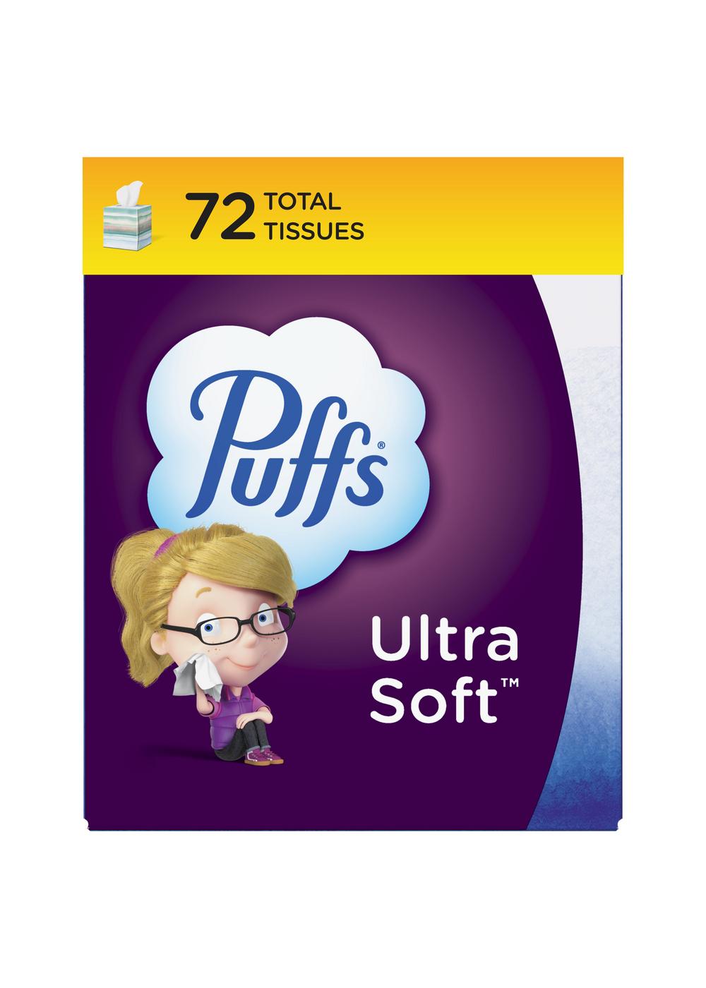 Puffs Ultra Soft Facial Tissues; image 8 of 9