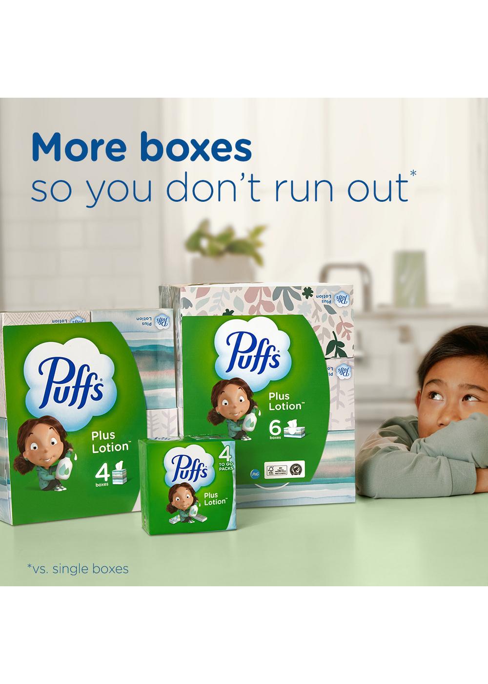 Puffs Plus Lotion Facial Tissues 4 pk; image 9 of 13