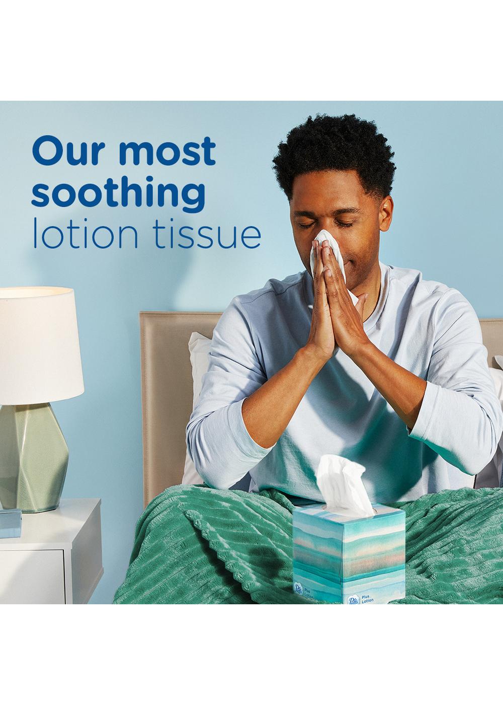 Puffs Plus Lotion Facial Tissues 4 pk; image 10 of 13