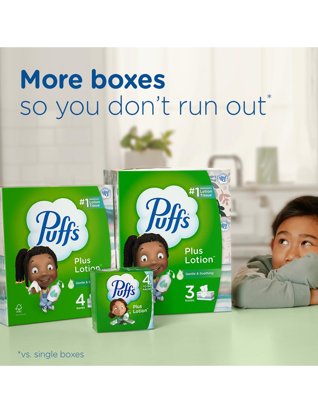 Puffs Plus Lotion Facial Tissues 6 pk; image 4 of 8