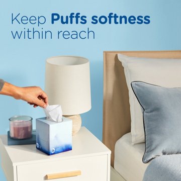 Puffs Ultra Soft & Strong Facial Tissues 6 pk, 744 ct