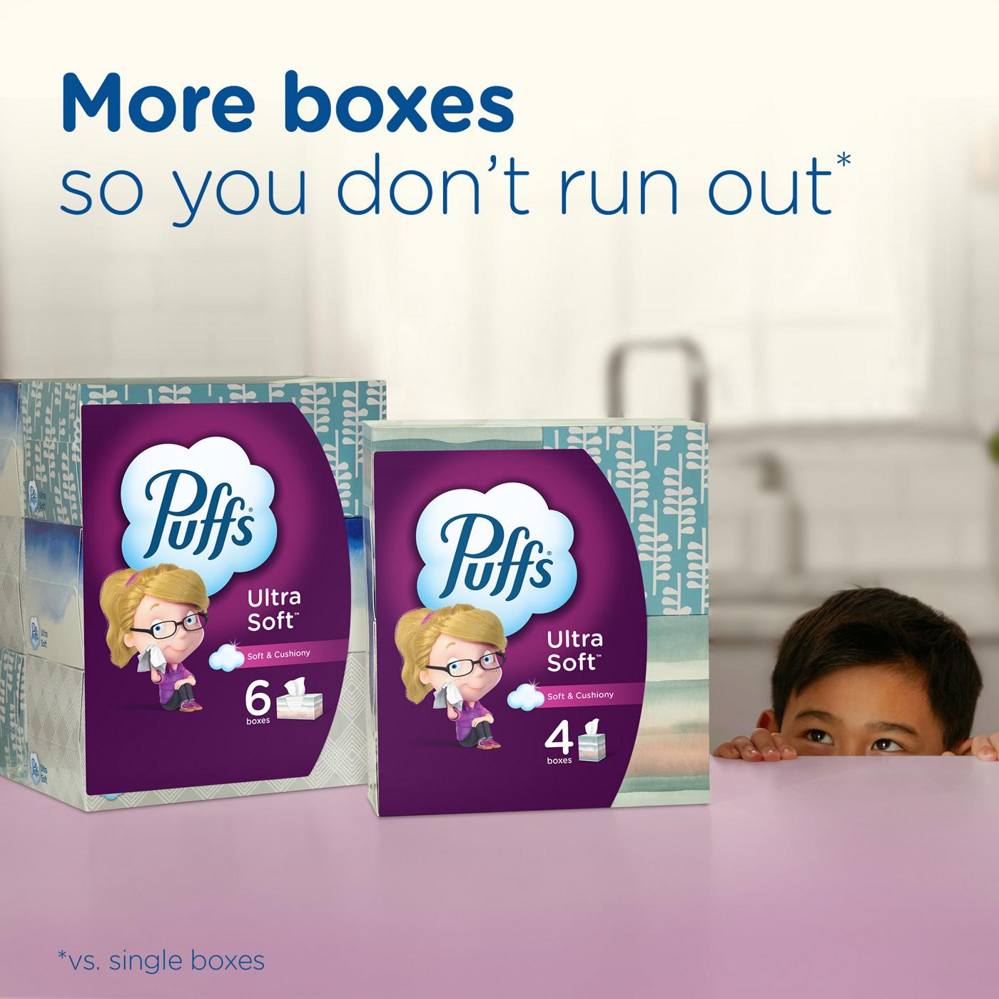 Puffs Ultra Soft & Strong Facial Tissues 6 pk; image 6 of 9