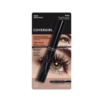 Covergirl Exhibitionist Uncensored Mascara 980 Extreme Black