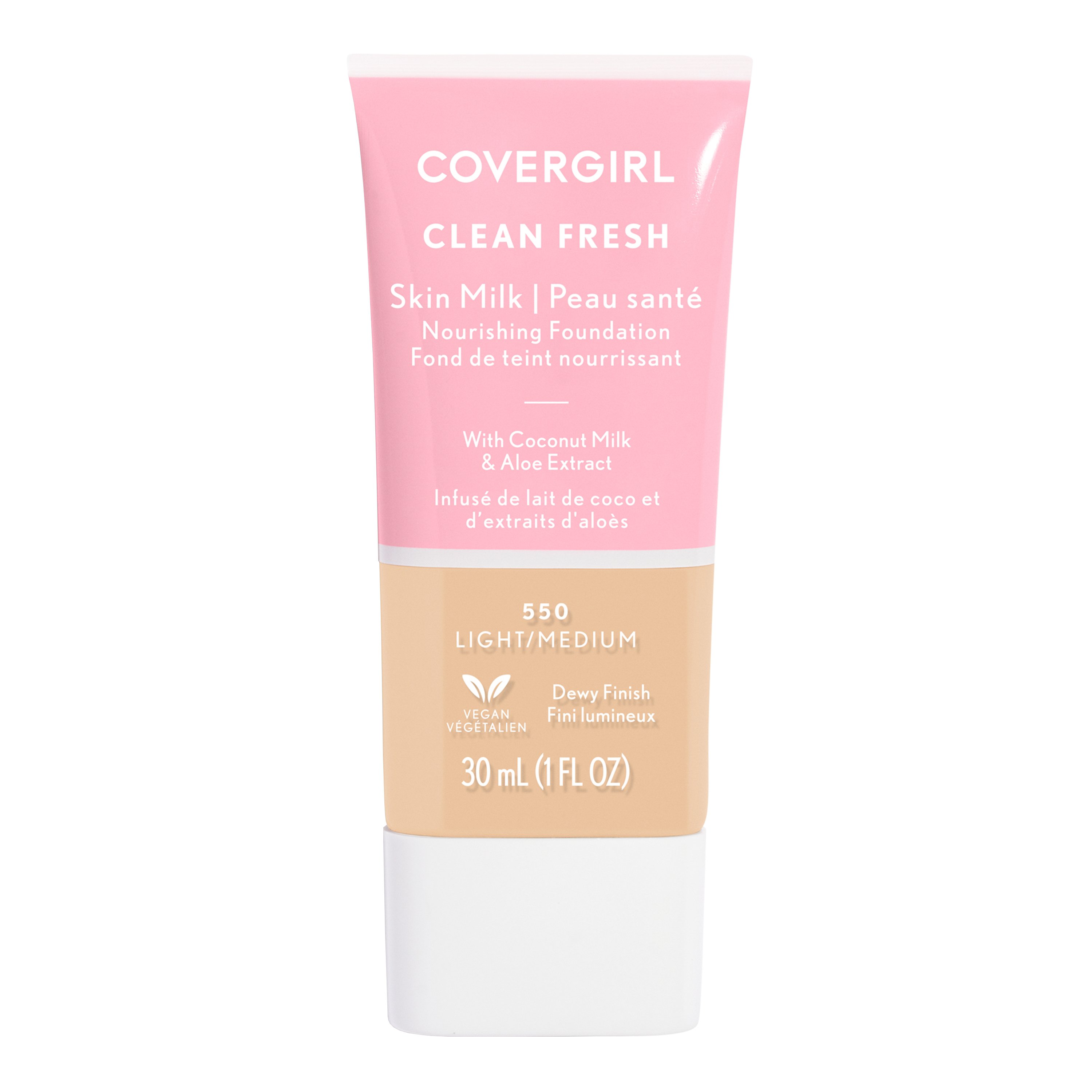 Covergirl Clean Fresh Skin Milk Liquid Foundation 550 Light/Medium