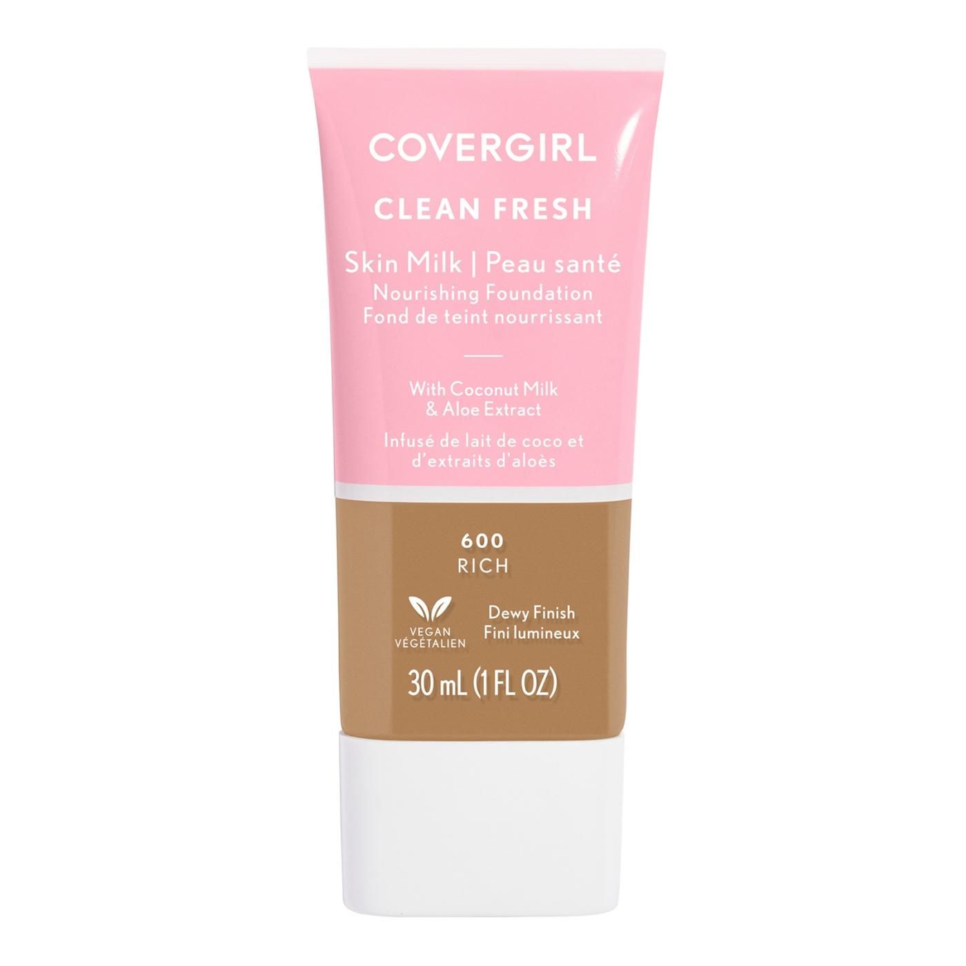Covergirl Clean Fresh Skin Milk Foundation 600 Rich; image 1 of 6
