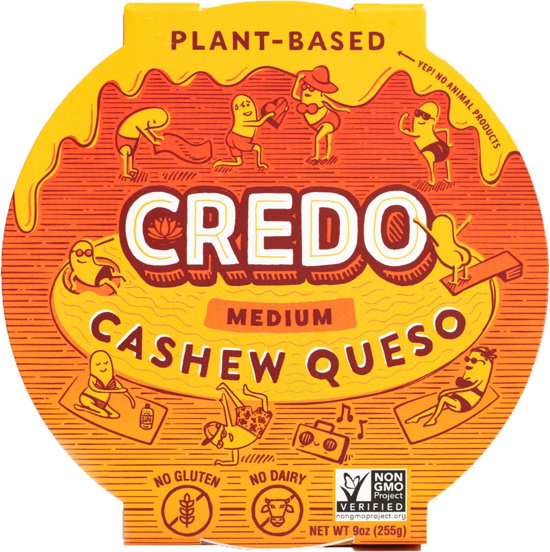 Credo PlantBased Medium Cashew Queso Shop Tofu & meat alternatives