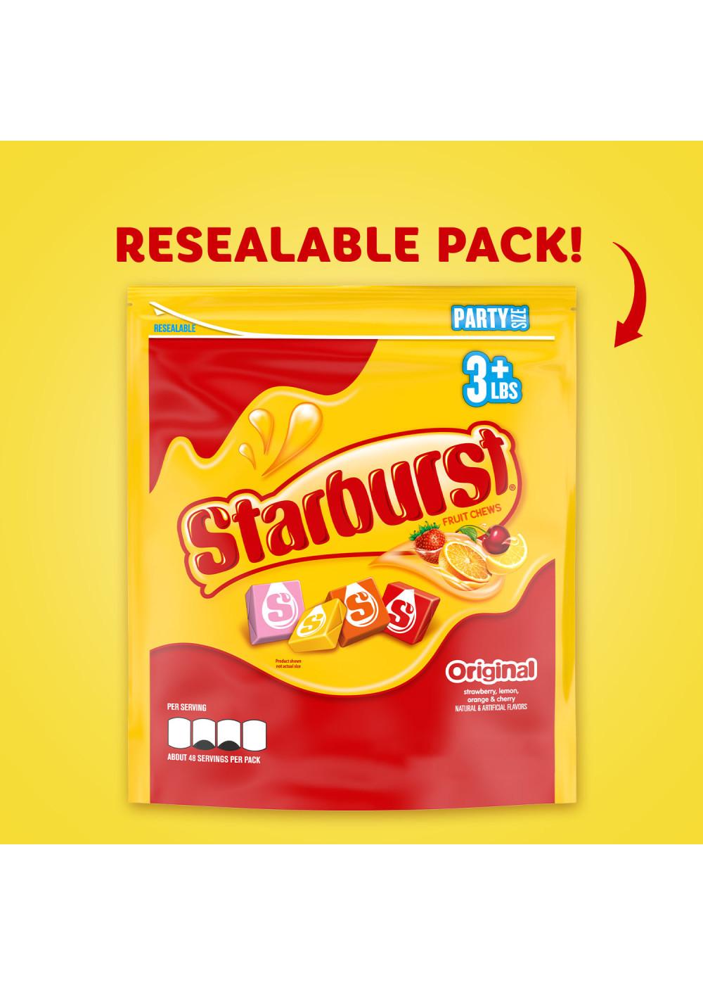 Starburst Original Fruit Chews Candy - Family Size; image 2 of 7