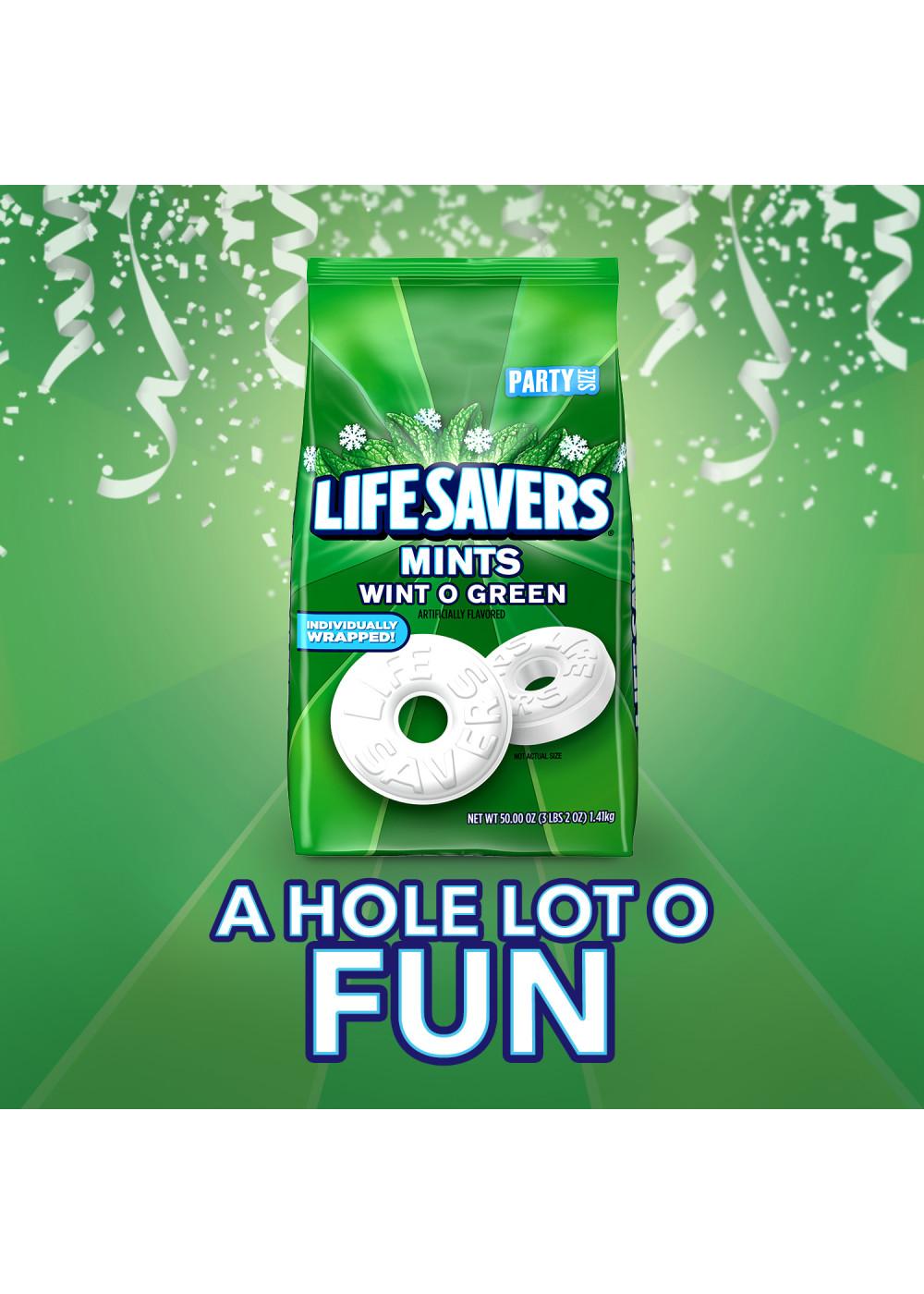 Life Savers Individually Wrapped Party Size Mints - Wint O Green; image 2 of 9