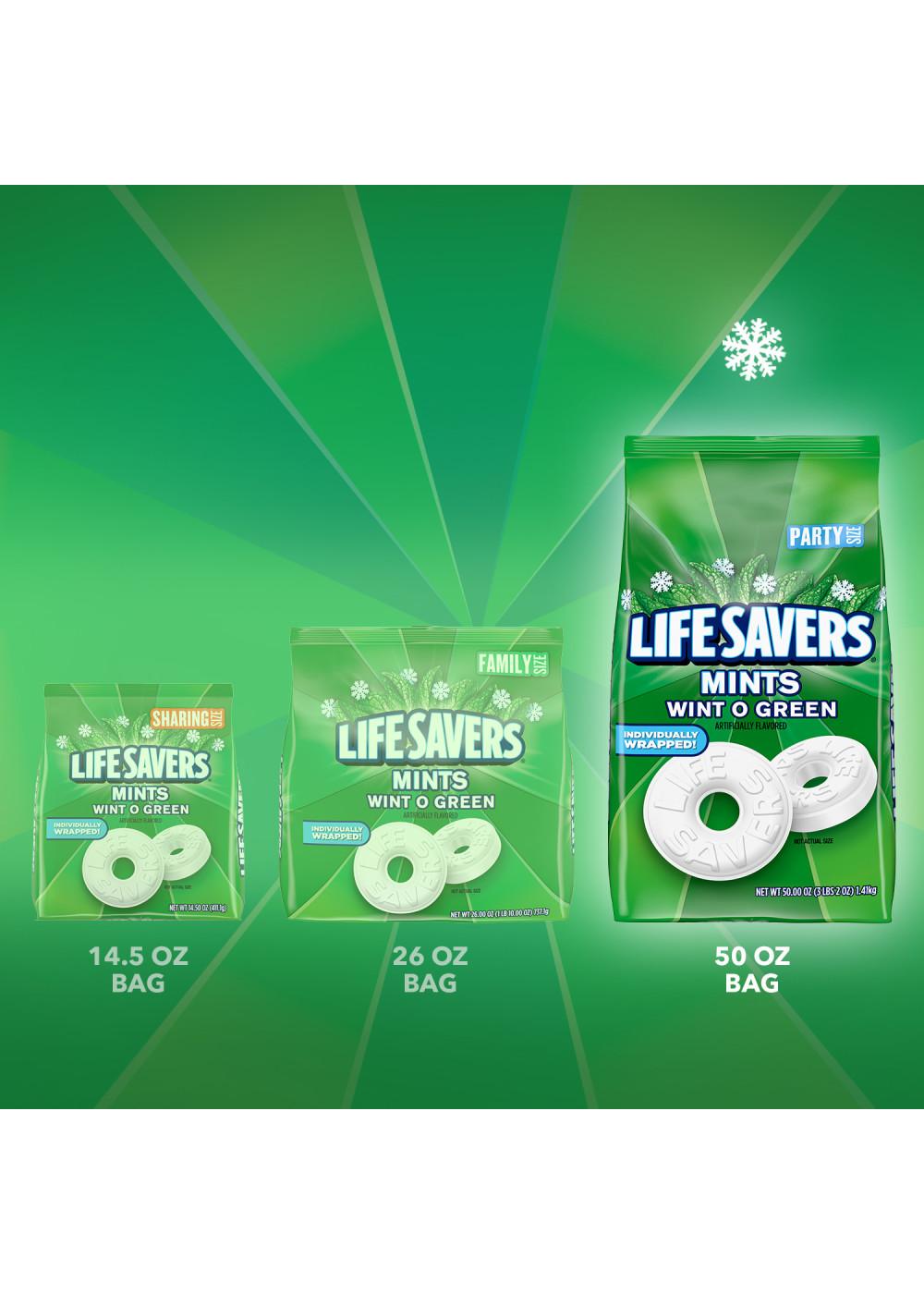 Life Savers Individually Wrapped Party Size Mints - Wint O Green; image 4 of 9