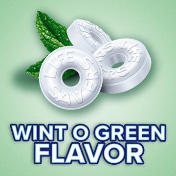 Life Savers Wint-O-Green Breath Mint Hard Candy - Party Size, 44.93 oz