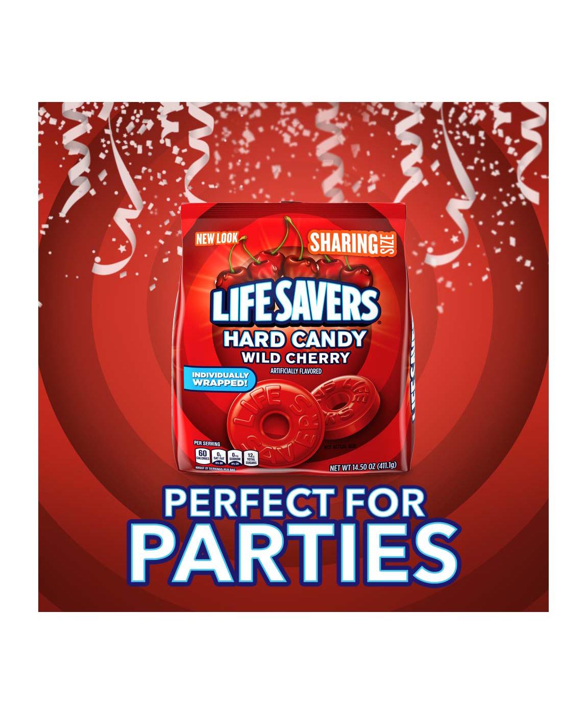 Life Savers Hard Candy Wild Cherry Sharing Size; image 3 of 7