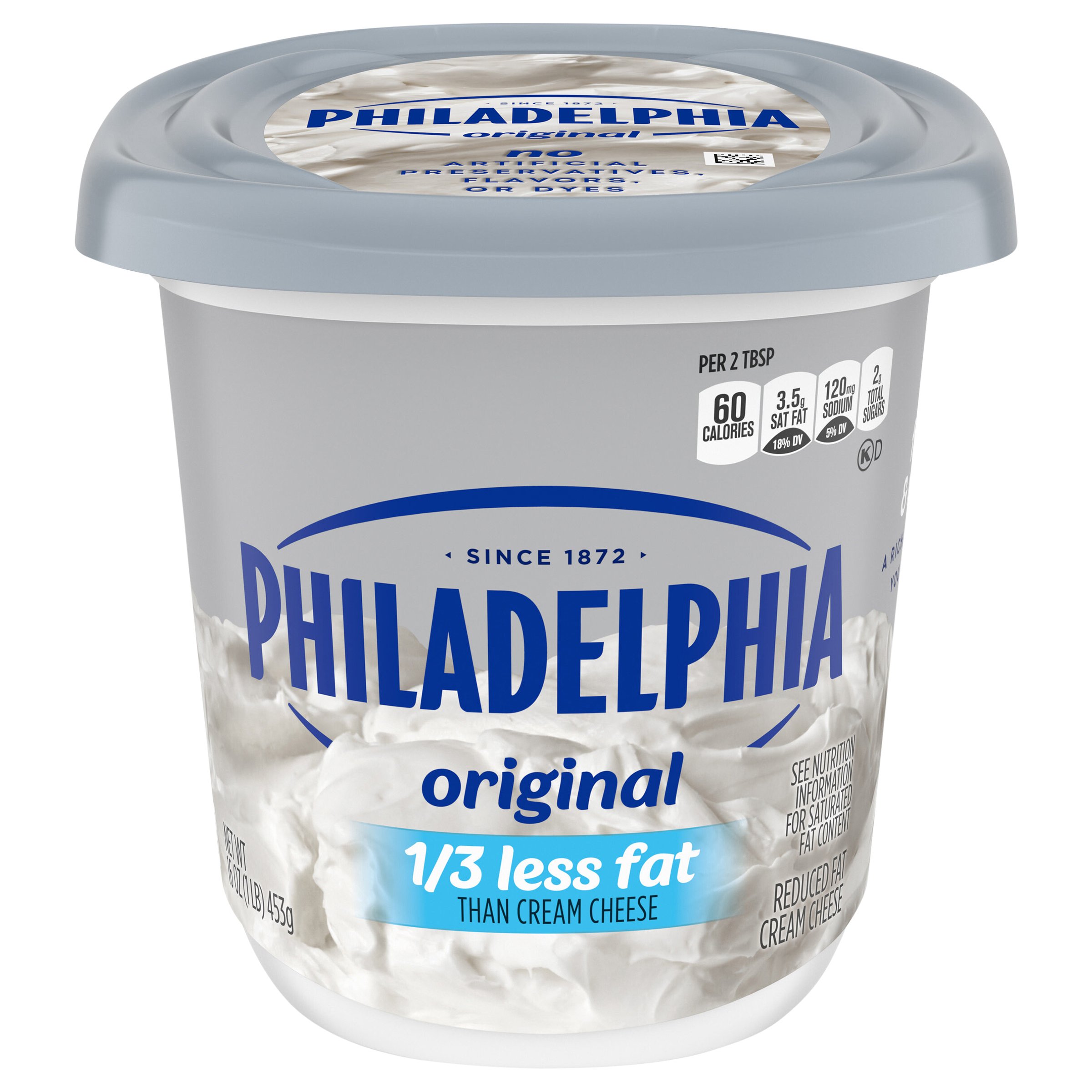 Philadelphia 1/3 Less Fat Cream Cheese Shop Cheese at HEB