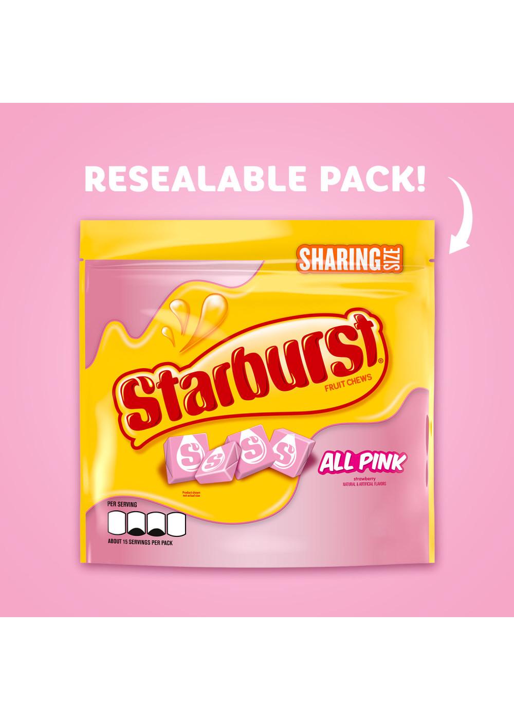 Starburst All Pink Chewy Candy - Sharing Size; image 6 of 7