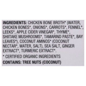 Kettle & Fire Turmeric Ginger Chicken Bone Broth, 16.9 oz