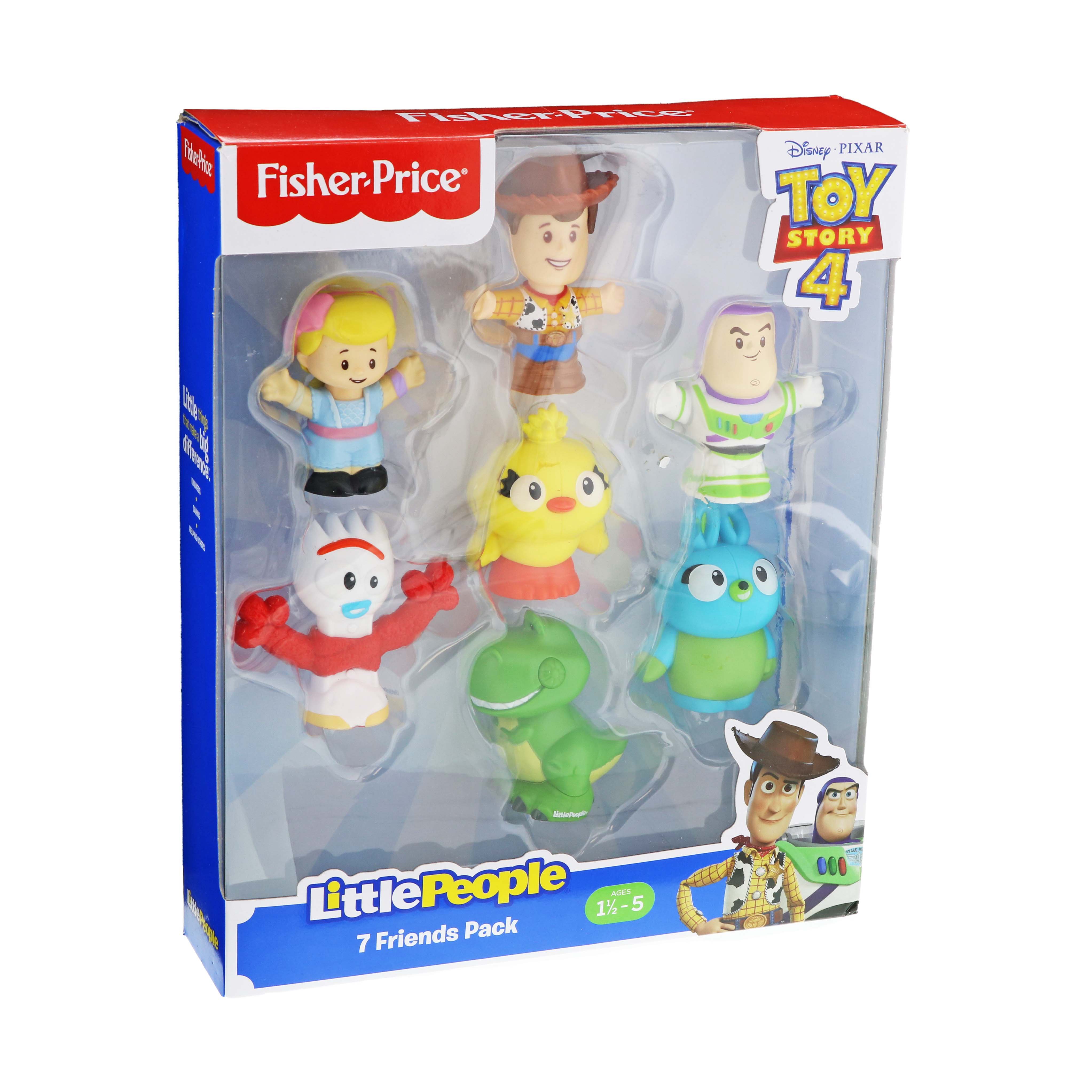 Toy Story Fisher-Price Little People - Paquete de 4 figuras