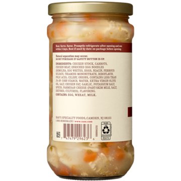 Rao's Italian Style Chicken Noodle Simmered Soup 