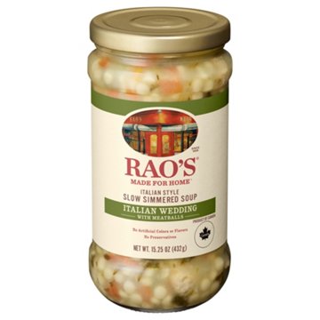 Rao's Italian Style Italian Wedding with Meatballs Simmered Soup