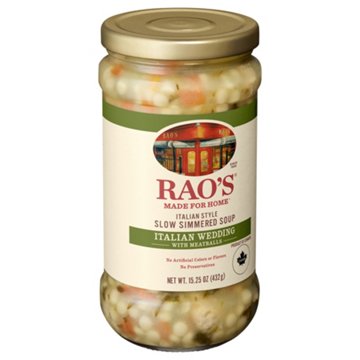 Rao's Italian Style Italian Wedding with Meatballs Simmered Soup